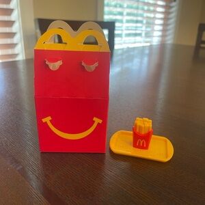 McDonald's Happy Meal Lil McDonald's Mini Toy French Fries on Tray NEW